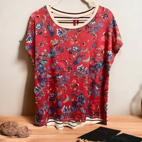 Love Scarlett Floral Paisley Shirt NWT - Picture 2 of 9